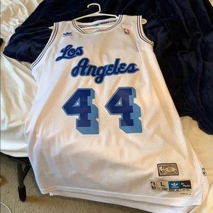 Vintage Jerry West Jersey